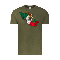 Vintage Olive mexico Vintage Tee - CowhideDigitalArt
