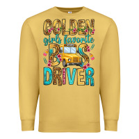 Antique Gold golden girls favorite bus driver Premium Sweatshirt - NancyCooperArtShop