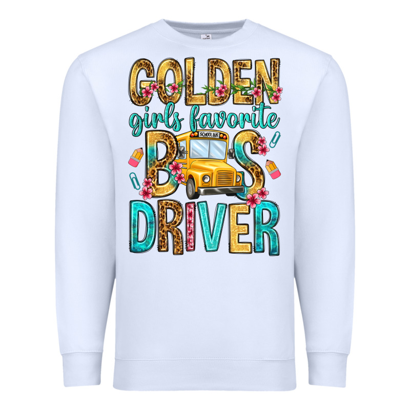 Golden Girls Favorite Bus Driver Premium Sweatshirt by NancyCooperArtShop | Teevron