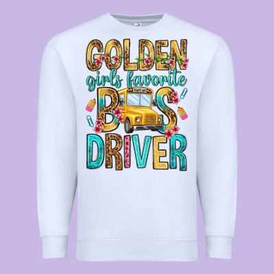 Golden Girls Favorite Bus Driver Premium Sweatshirt Designed By Nancycooperartshop