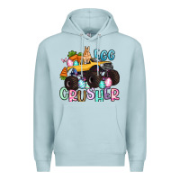Blue Mist egg crusher monster truck easter Premium Hoodie - Artiststas