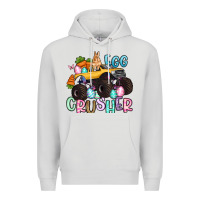 Dove Grey egg crusher monster truck easter Premium Hoodie - Artiststas
