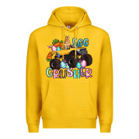 Lemon egg crusher monster truck easter Premium Hoodie - Artiststas