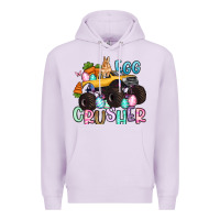 Lilac egg crusher monster truck easter Premium Hoodie - Artiststas