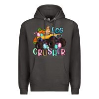 Smoke egg crusher monster truck easter Premium Hoodie - Artiststas