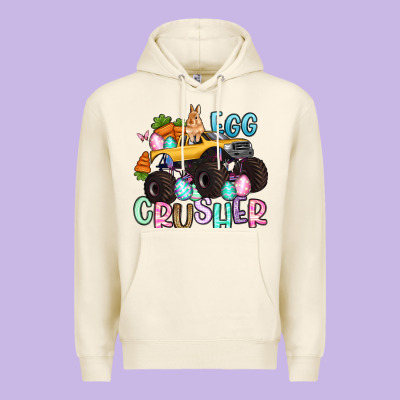 Egg Crusher Monster Truck Easter Premium Hoodie Designed By Artiststas
