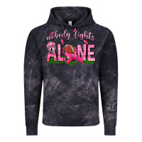 Cloud Black Football Nobody Fights Alone Vintage Hoodie - texasbilliewilder