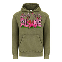 Vintage Olive Football Nobody Fights Alone Vintage Hoodie - texasbilliewilder