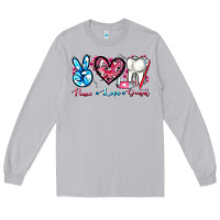 Moon Dust peace love dental Long Sleeve Tee - AdoDesignShop