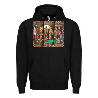 Black Western Registered Nurse Zipper Hoodie - LillyAllenDesigns