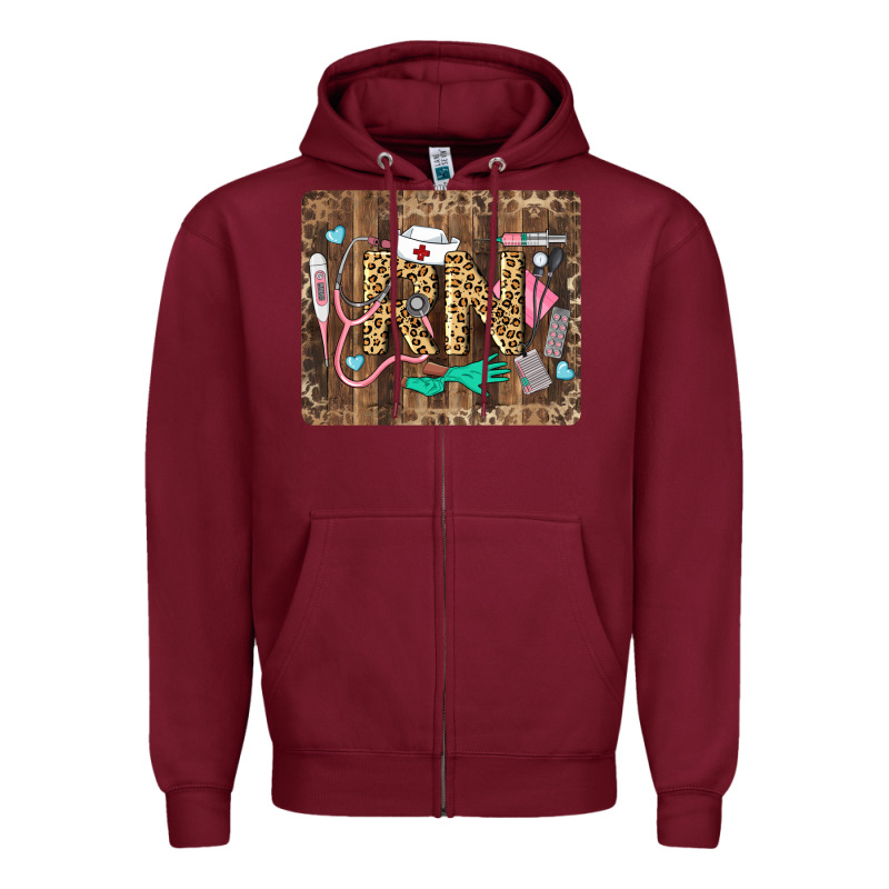 Western Registered Nurse Zipper Hoodie by LillyAllenDesigns | Teevron