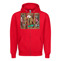 Red Western Registered Nurse Zipper Hoodie - LillyAllenDesigns