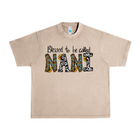 French Oak blessed to be called nanı Urban Heavy Tee - CowhideDigitalArt