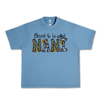 Pebble Blue blessed to be called nanı Urban Heavy Tee - CowhideDigitalArt