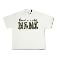 Pistachio blessed to be called nanı Urban Heavy Tee - CowhideDigitalArt