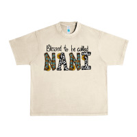 Sandshell blessed to be called nanı Urban Heavy Tee - CowhideDigitalArt