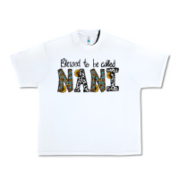 White blessed to be called nanı Urban Heavy Tee - CowhideDigitalArt