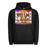 Pigment Black Happy Hallothanksmas gnomes Urban Hoodie - texasbilliewilder