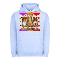 Pigment Grape Ice Happy Hallothanksmas gnomes Urban Hoodie - texasbilliewilder