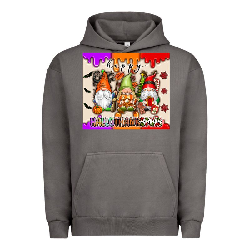 Happy Hallothanksmas Gnomes Urban Hoodie by texasbilliewilder | Teevron