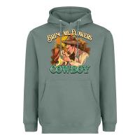Sage bring me flowers cowboy Heavyweight Hoodie - NancyCooperArtShop