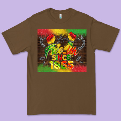 Free Ish Since 1865 Premium Tee Designed By Barkaloodesign