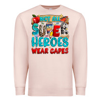 Pale Pink not all super heroes wear capes Premium Sweatshirt - NancyCooperArtShop