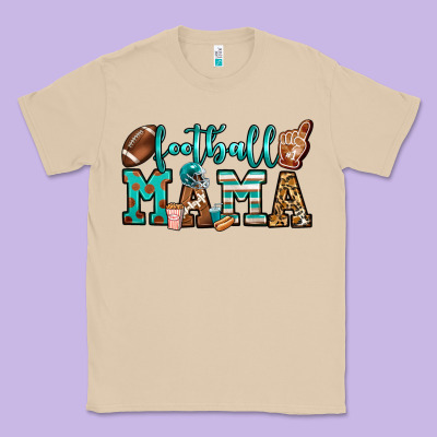 American Football Mama Classic Tee Designed By Jasminsmagicworld