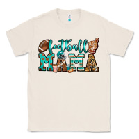 Natural American football mama Classic Tee - Jasminsmagicworld