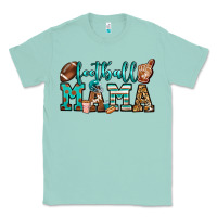Seafoam American football mama Classic Tee - Jasminsmagicworld