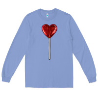 Colony Blue heart candy Long Sleeve Tee - AdoDesignShop