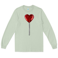 Matcha heart candy Long Sleeve Tee - AdoDesignShop