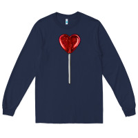 Navy heart candy Long Sleeve Tee - AdoDesignShop