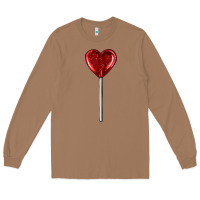 Toasted Coconut heart candy Long Sleeve Tee - AdoDesignShop
