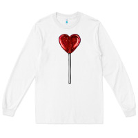 White heart candy Long Sleeve Tee - AdoDesignShop