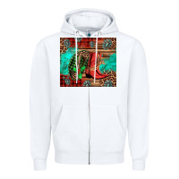 White country boots and cowboy hat christmas Zipper Hoodie - Jasminsmagicworld