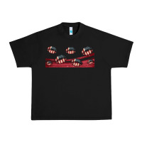 Black american flag lips 16oz libbey cup Urban Heavy Tee - HRA Design Shop