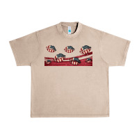 French Oak american flag lips 16oz libbey cup Urban Heavy Tee - HRA Design Shop