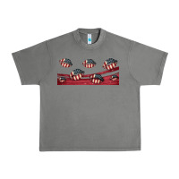 Tornado american flag lips 16oz libbey cup Urban Heavy Tee - HRA Design Shop