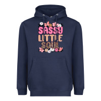 Navy sassy little soul Heavyweight Hoodie - MaliasSmallBusiness