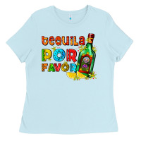 Baby Blue tequila porfavor Ladies Tee - AdoDesignShop