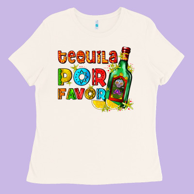 Tequila Porfavor Ladies Tee Designed By Adodesignshop