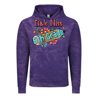 Cloud Purple little miss fifth grade Vintage Hoodie - RanaPortraitStore