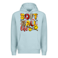 Blue Mist softball life Premium Hoodie - Artiststas
