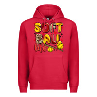 Cardinal softball life Premium Hoodie - Artiststas