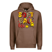 Chestnut softball life Premium Hoodie - Artiststas