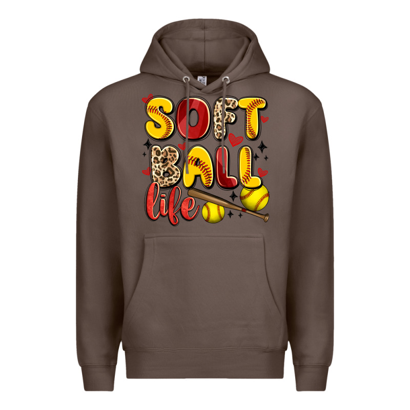 Softball Life Premium Hoodie by Artiststas | Teevron