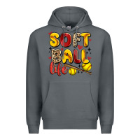 Rock softball life Premium Hoodie - Artiststas