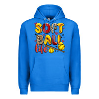 True Royal softball life Premium Hoodie - Artiststas