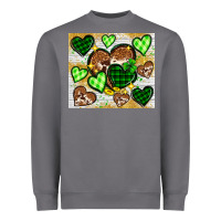 Storm St. Patrick's Day hearts tumbler Heavyweight Sweatshirt - Neo Western